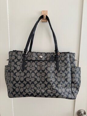 Coach Diaper Bag with Changing Pad